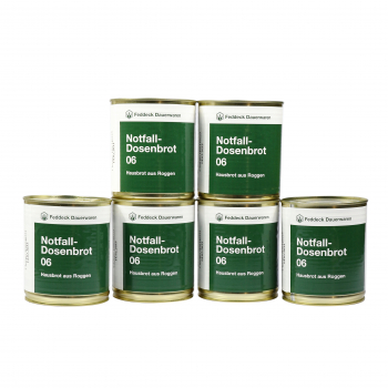 6 x canned bread 06 - house bread made from rye, 400 g