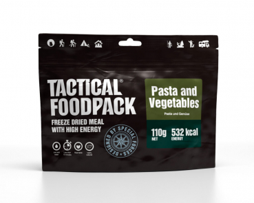 Tactical Vegetable pasta, 110g