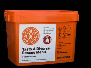 Tactical SOS Weekpack with meat, 2,1 kg (SOS Food Supply)