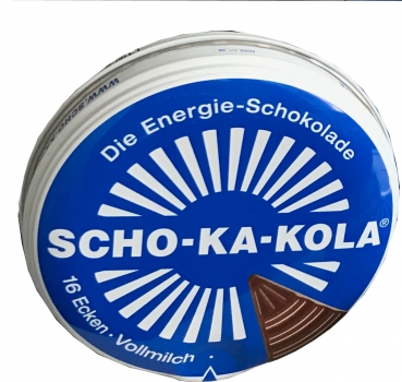 12 x 100 g Scho-Ka-Kola whole milk - contains caffeine - energy chocolate