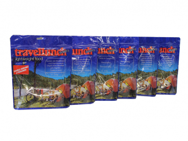 6 x 250 g Travellunch bestseller Mix II, dry food