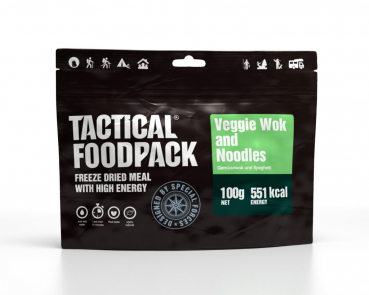 Tactical Vegetable wok with spaghetti, 100g