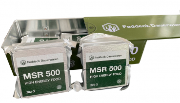 MSR 500, High Energy Food, 6 x 200 g, in metal can