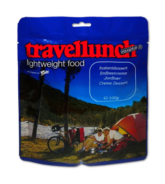 Travellunch Dessert, Strawberry Cream 100 g